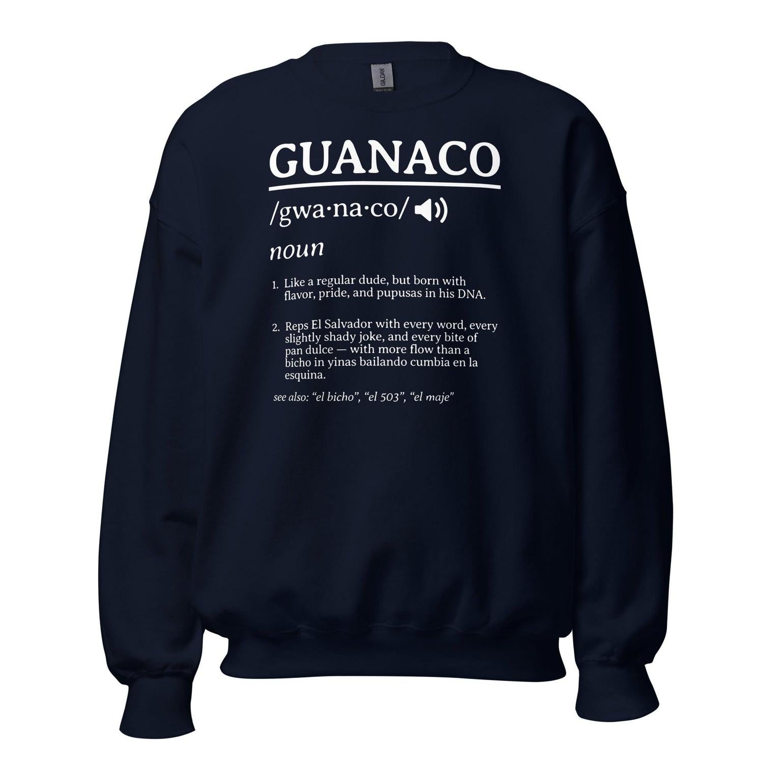 Guanaco Dictionary Sweatshirt