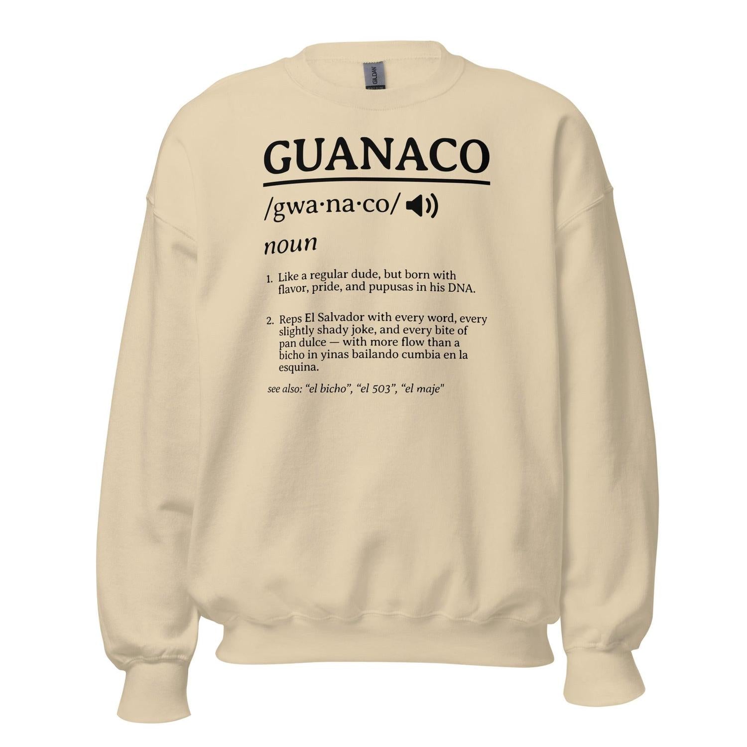 Guanaco Dictionary Sweatshirt