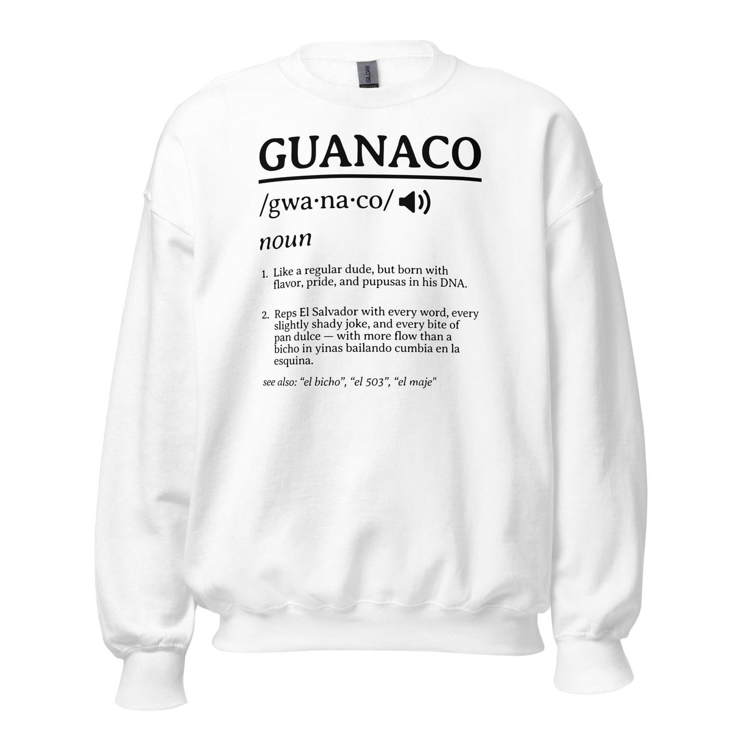Guanaco Dictionary Sweatshirt