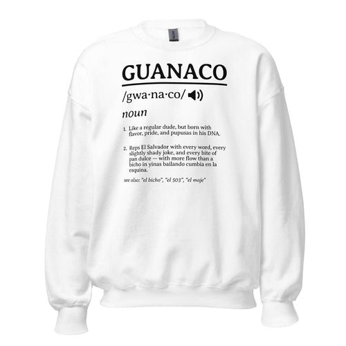 Guanaco Dictionary Sweatshirt