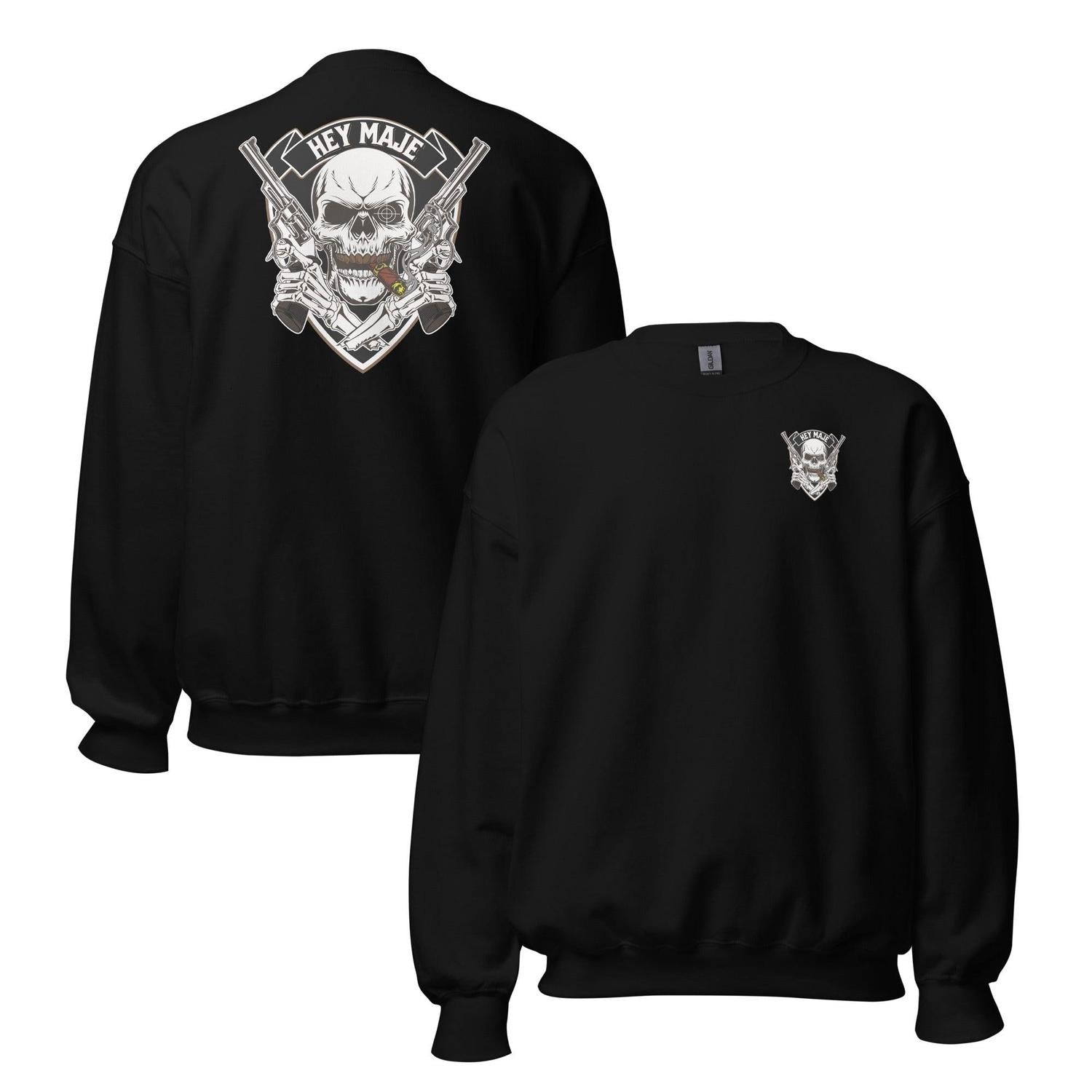 Hey Maje Skull Sweatshirt