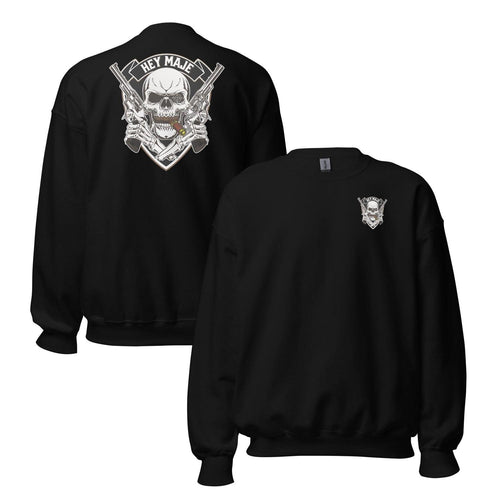 Hey Maje Skull Sweatshirt