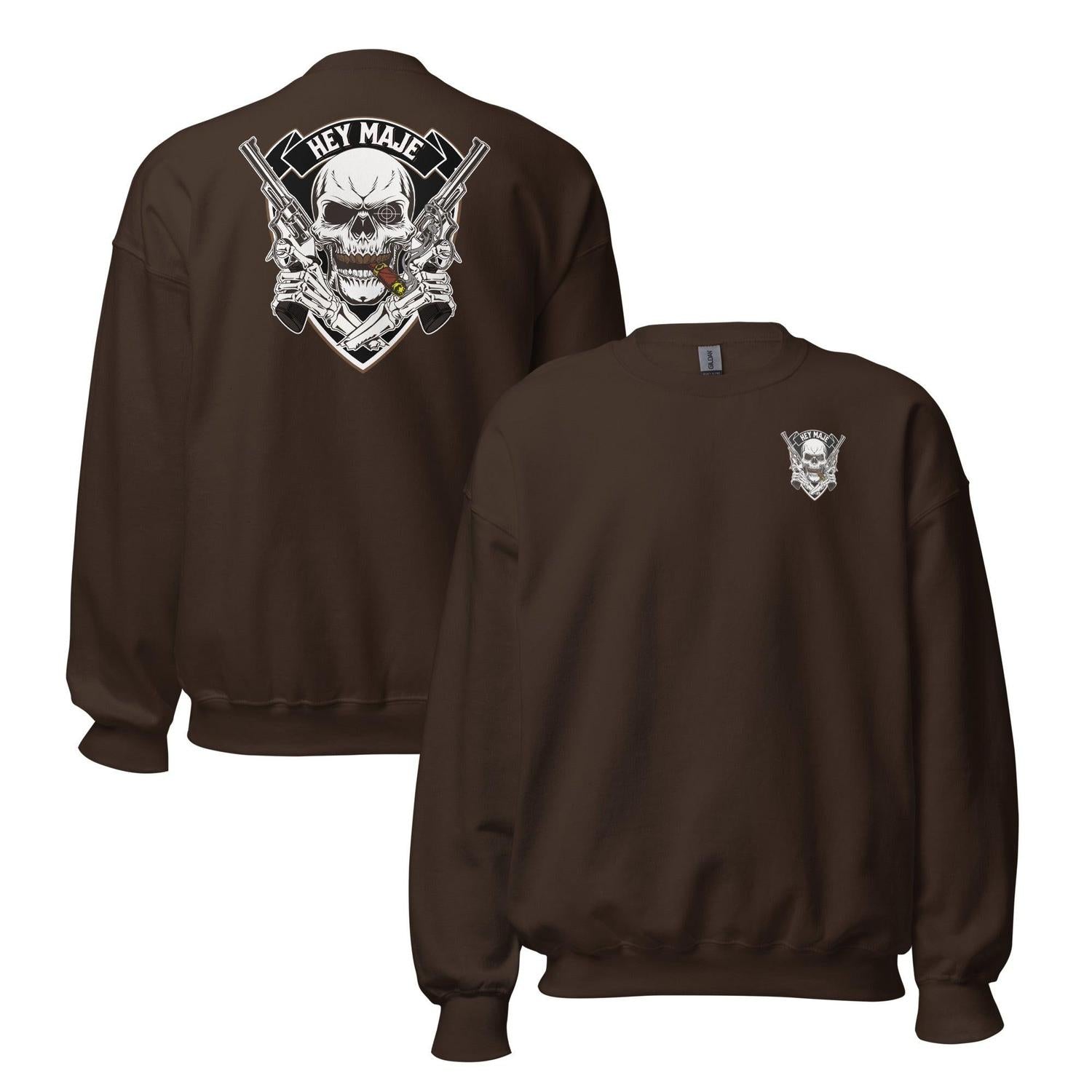 Hey Maje Skull Sweatshirt