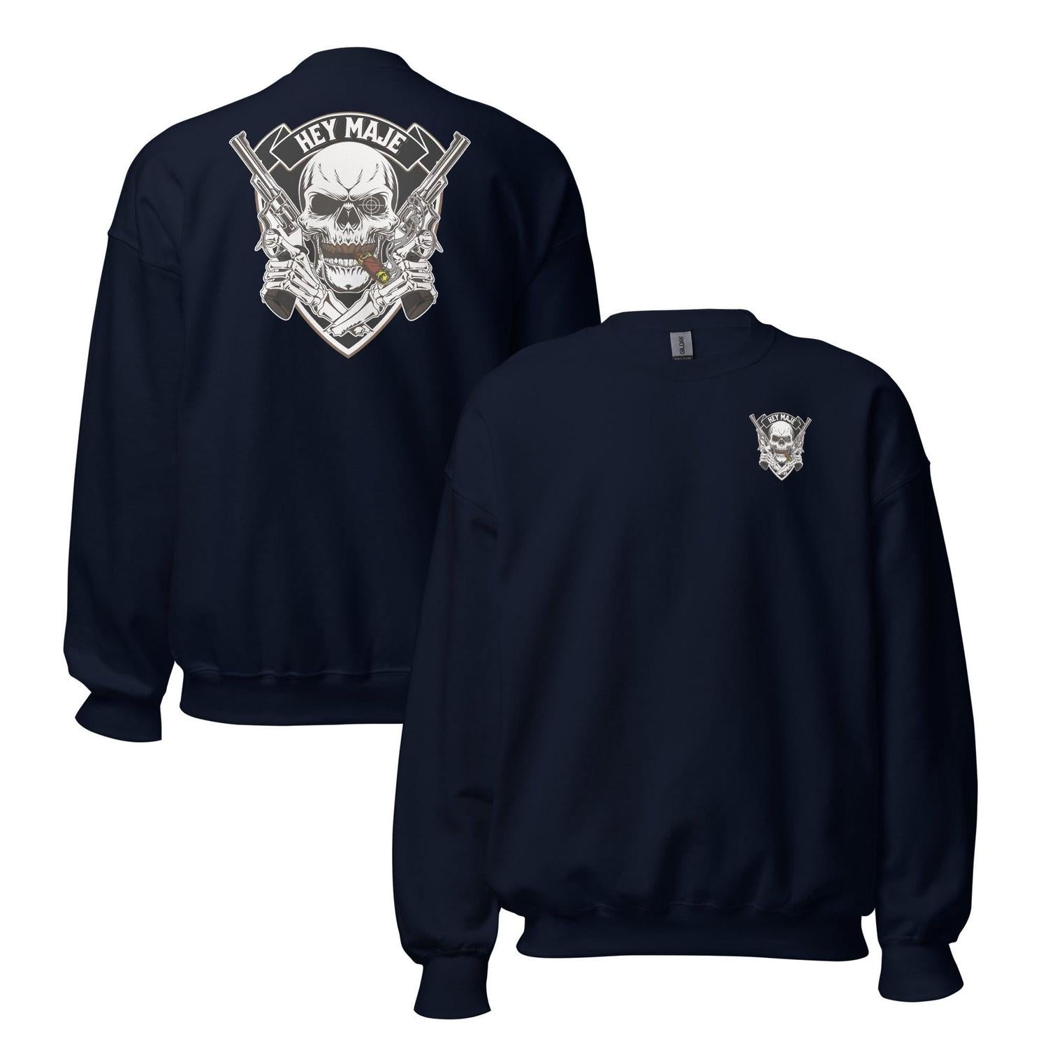 Hey Maje Skull Sweatshirt