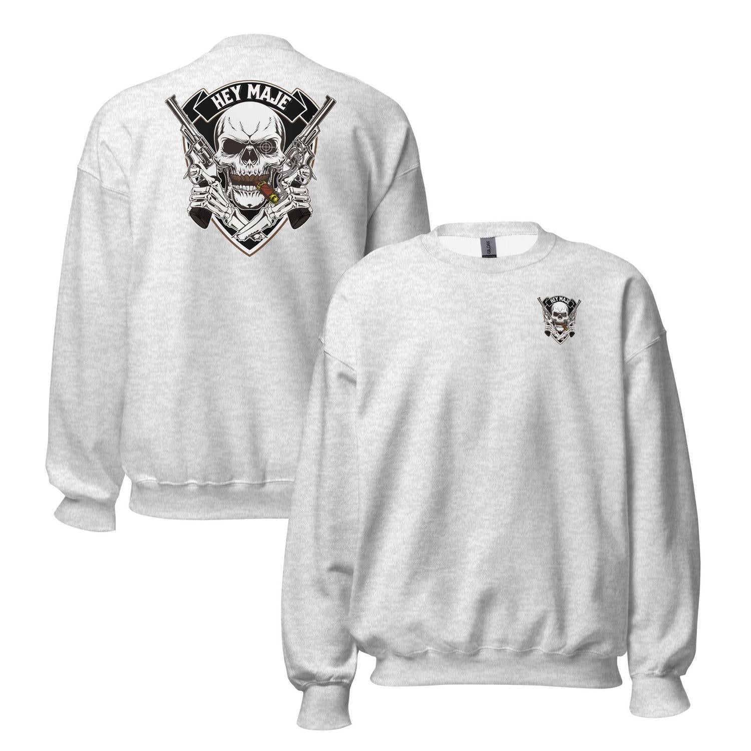 Hey Maje Skull Sweatshirt