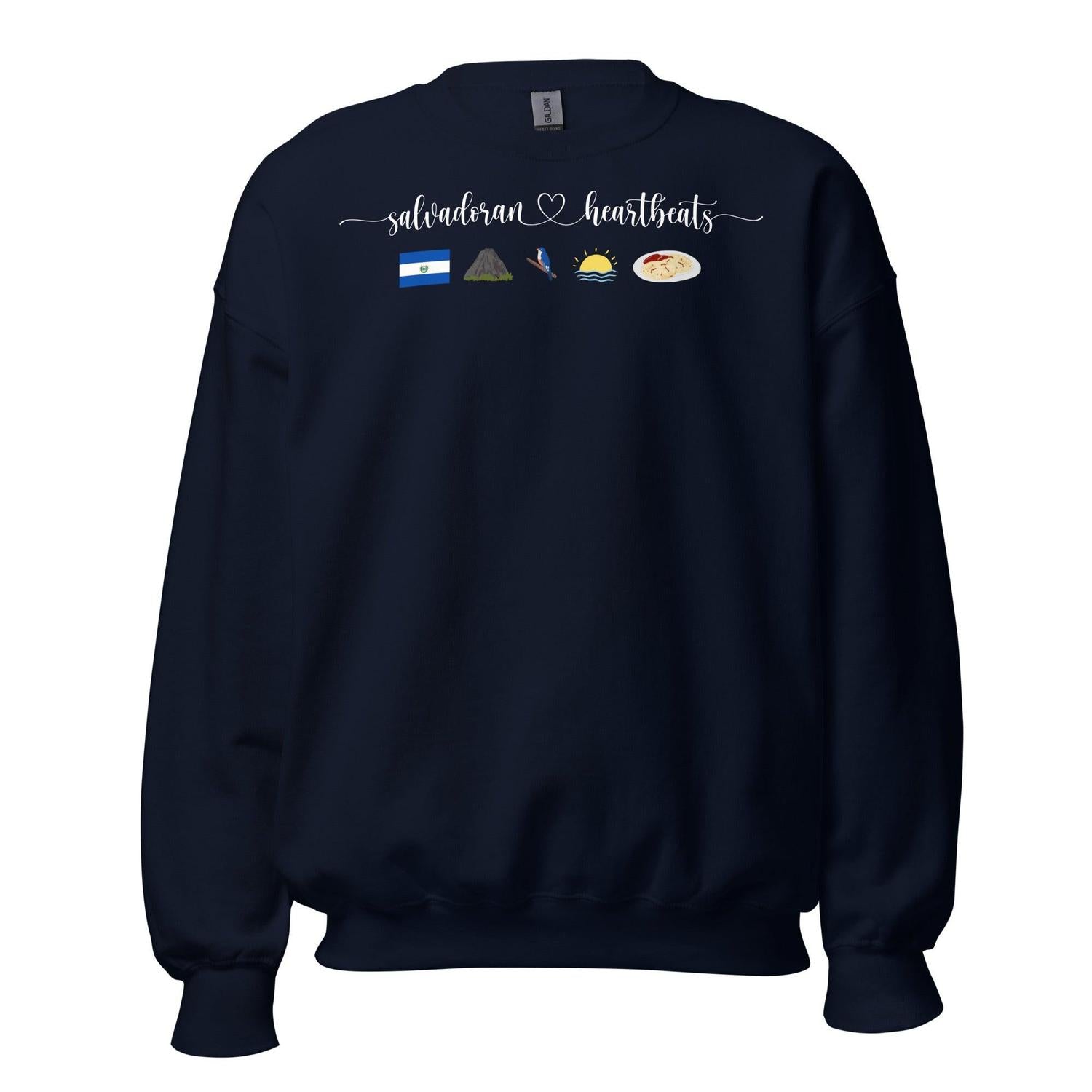 Salvadoran Heartbeats Sweatshirt