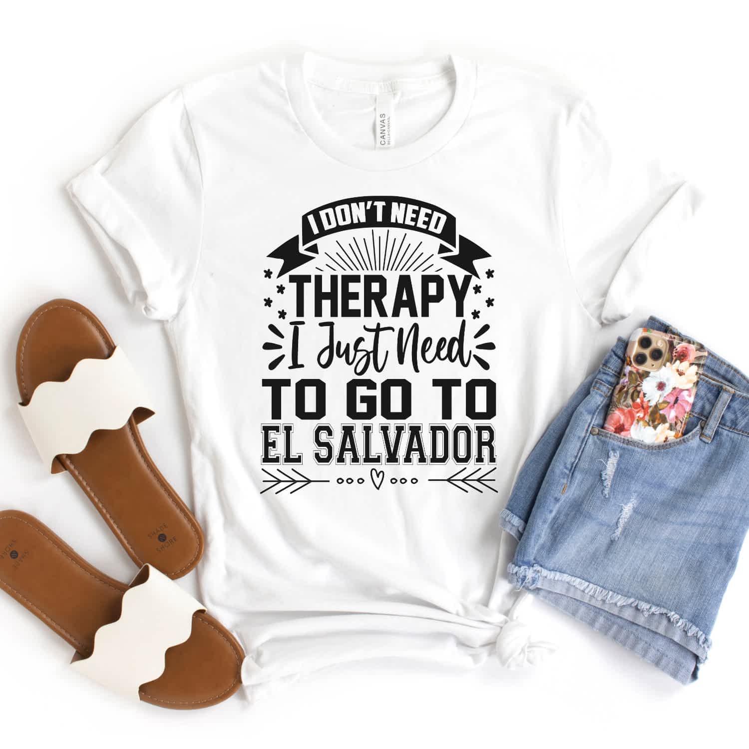 El Salvador Therapy T-Shirt