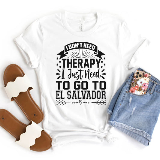 El Salvador Therapy T-Shirt