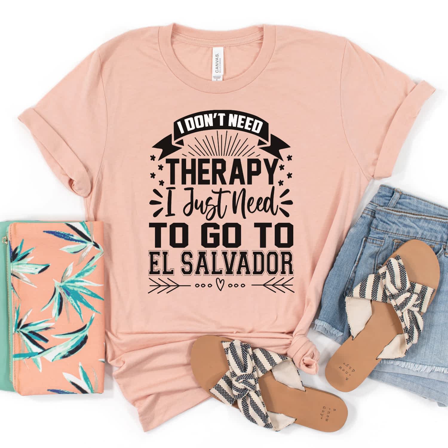 El Salvador Therapy T-Shirt