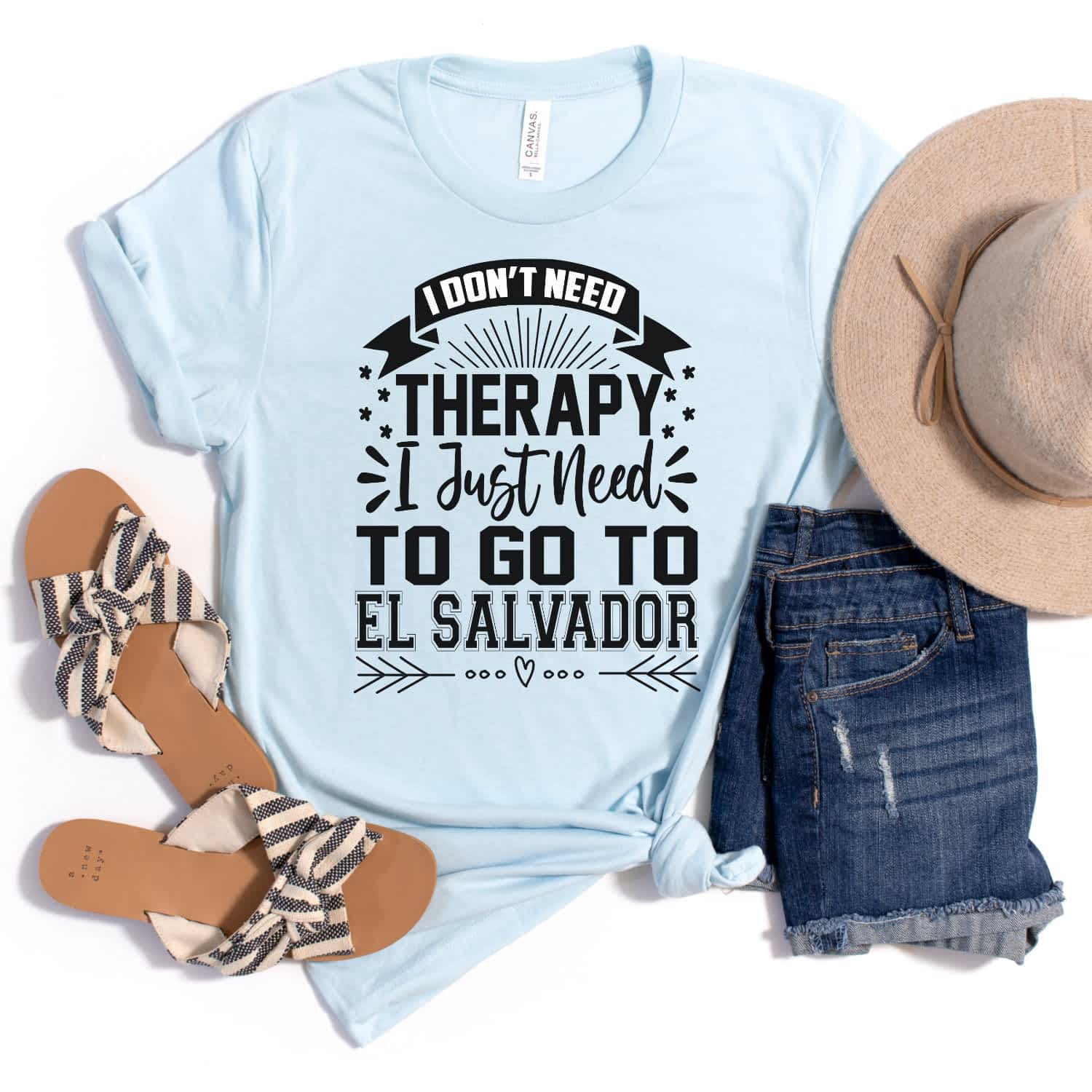 El Salvador Therapy T-Shirt
