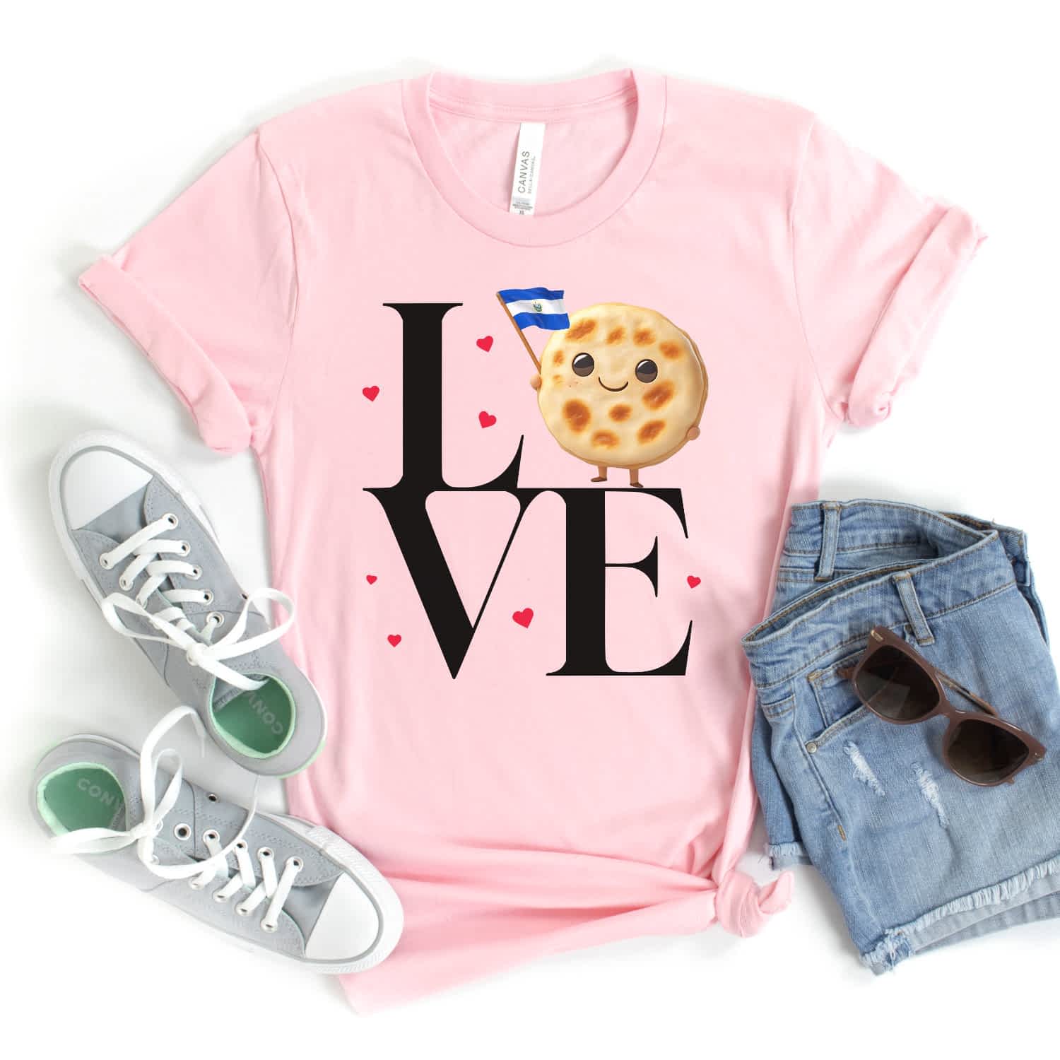 Love Pupusa Women’s T-Shirt