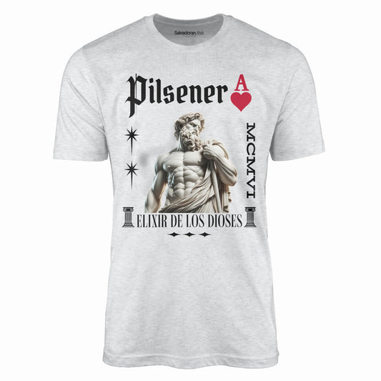Pilsener El Salvador T-Shirt-T-Shirt-Ash-S-Salvadoran Style