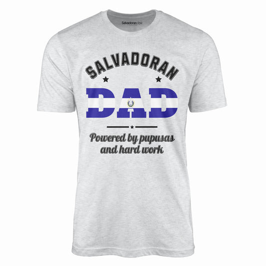 Salvadoran Dad T-Shirt-T-Shirt-Ash-S-Salvadoran Style