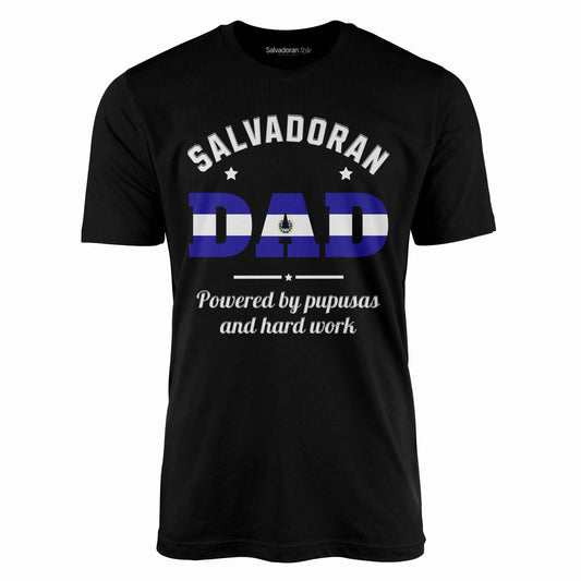 Salvadoran Dad T-Shirt-T-Shirt-Black-S-Salvadoran Style