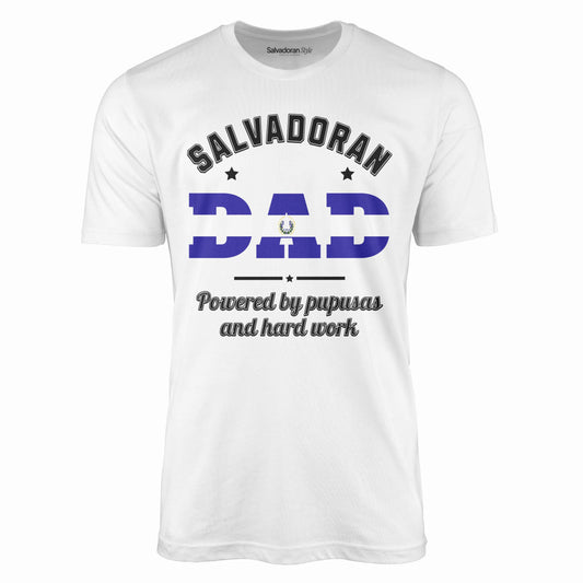 Salvadoran Dad T-Shirt-T-Shirt-White-S-Salvadoran Style