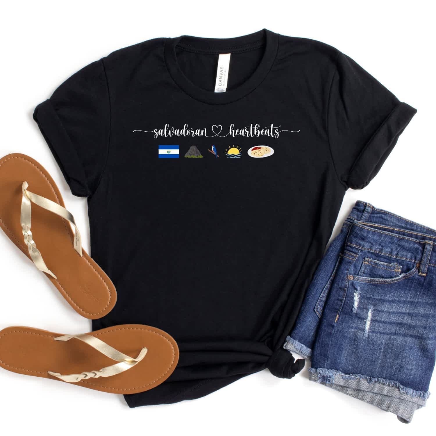 Salvadoran Heartbeats Women’s T-Shirt