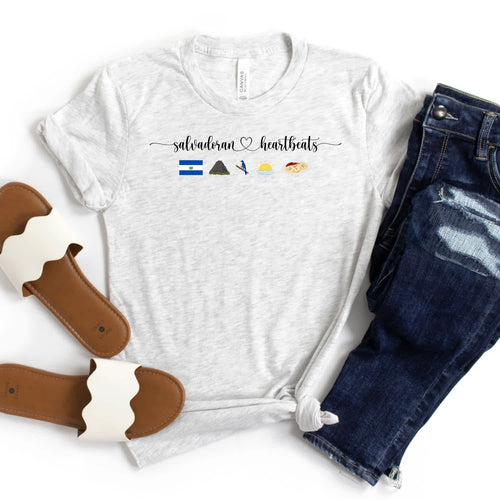 Salvadoran Heartbeats Women’s T-Shirt