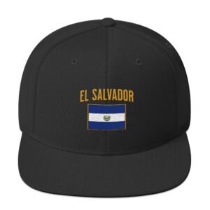 El Salvador Flag Snapback Hat