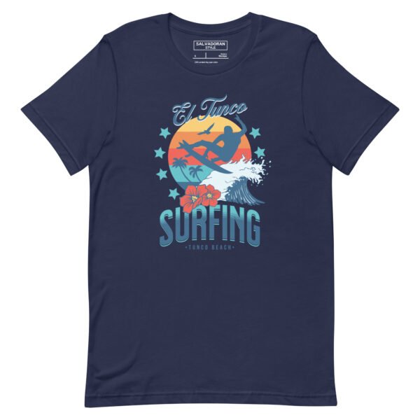 Surfing el tunco unisex t shirt